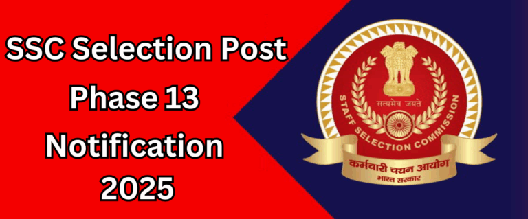 SSC सिलेक्शन पोस्ट फेज 13 भर्ती: आवेदन की आखिरी तारीख नजदीक, 2402 पदों पर मौका