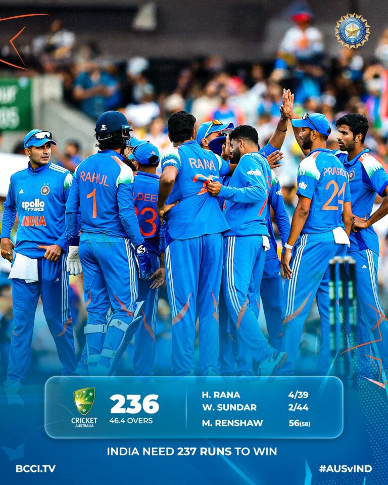 Australia vs India 3rd ODI,