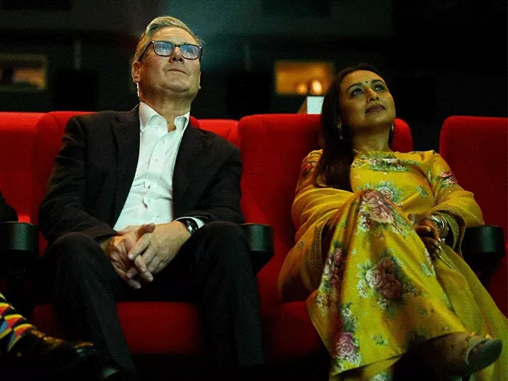 ब्रिटिश PM Keir Starmer का मुंबई दौरा: रानी मुखर्जी के साथ यशराज स्टूडियो में फिल्म देखी