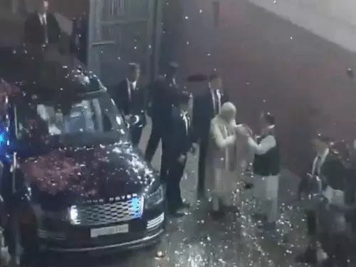 Bihar Election Result 2025 PM Modi Congress Attack Muslim League Maoist Congress MMC NDA Victory Bihar PM Modi Speech BJP Headquarters Congress Split Prediction भाजपा एनडीए बिहार जीत PM Modi on Congress BJP Bihar News Desh Harpal News