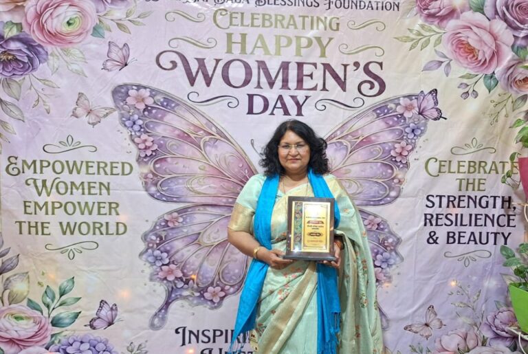 Bhopal News: Ruchika Sachdeva को Nari Shakti Samman, E/2 House Owner Association की अध्यक्ष सम्मानित