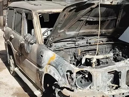 ग्वालियर में आधी रात भीषण आग: मकान और वाहन जले, लोगों ने घर छोड़कर बचाई जान