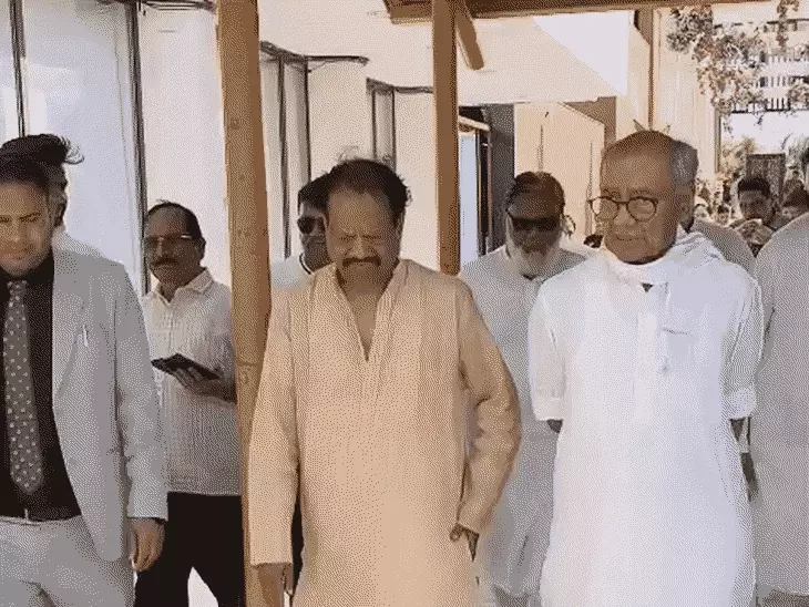 सीहोर में दिग्विजय सिंह का भाजपा पर निशाना