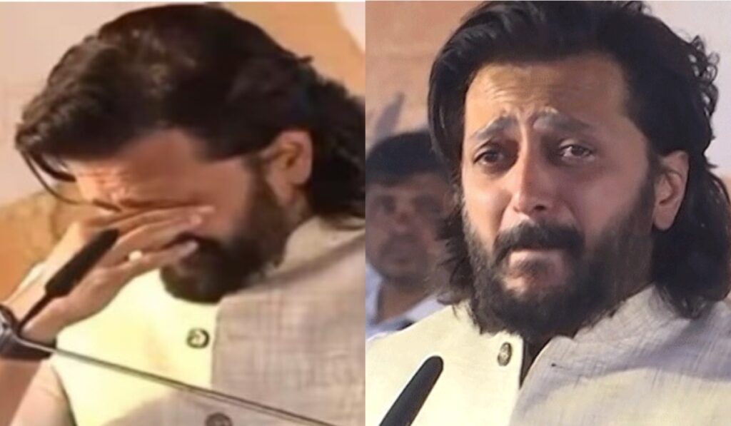 ट्रेलर लॉन्च पर भावुक हुए Riteish Deshmukh, पिता की याद में छलका दर्द; जेनेलिया भी नहीं रोक पाईं आंसू