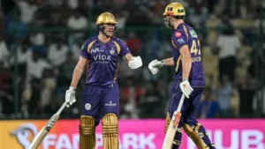KKR की लगातार चौथी जीत, दिल्ली को उसके घर में हराया;