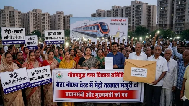 Greater Noida West Metro Demand: मेट्रो की मांग हुई तेज, सामाजिक संगठनों ने PM-CM को लिखा पत्र