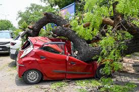 UP Storm 80kmph की तेज आंधी से तबाही, MP और Rajasthan में भीषण गर्मी