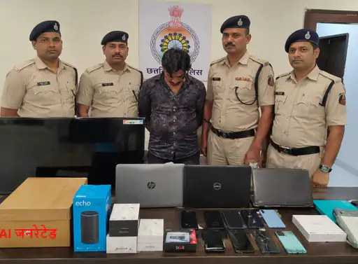 रायपुर पुलिस की ऑनलाइन सट्टा नेटवर्क पर बड़ी कार्रवाई, नागपुर से आरोपी गिरफ्तार