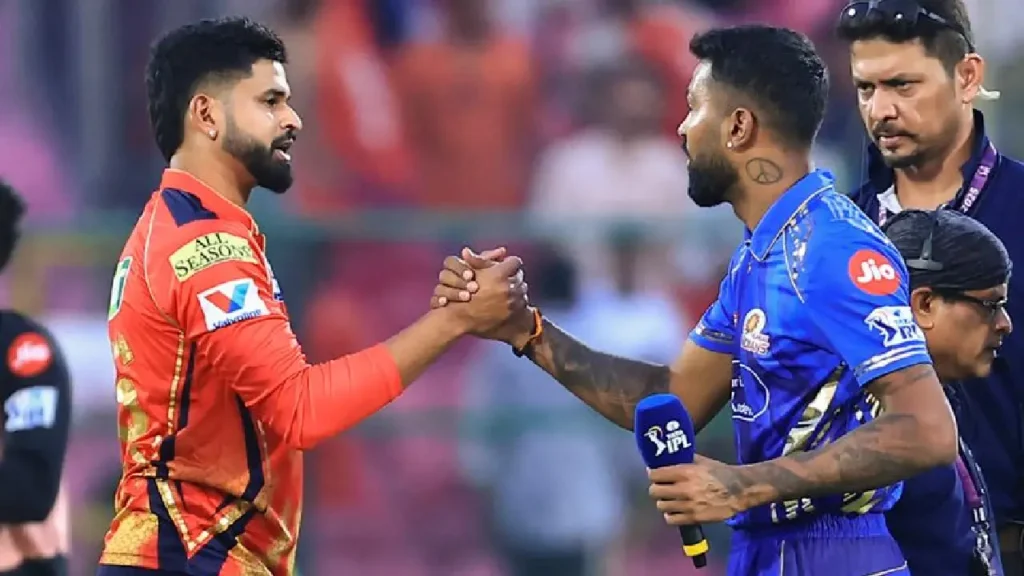 PBKS vs MI IPL 2026: तिलक वर्मा की तूफानी पारी से पंजाब ढेर, शिखर से फिसली शिखर ब्रिगेड को लगातार 5वीं हार