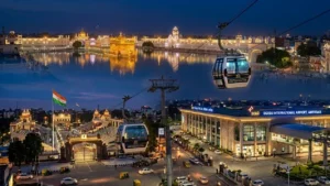 Amritsar Cable Car Project: अब हवा में सफर करेंगे पर्यटक, एयरपोर्ट से अटारी बॉर्डर और गोल्डन टेंपल तक चलेगी केबल कार