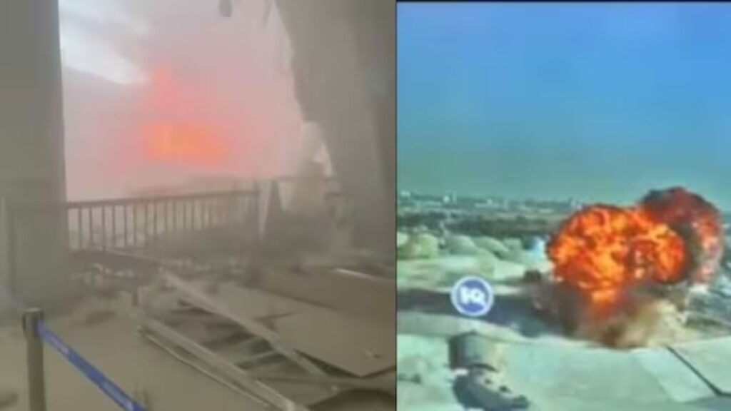 आग का गोला बना Iranian Drone, कुवैत एयरपोर्ट से टकराते ही मचा हड़कंप