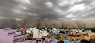 Rain vs Heatwave: मौसम ने ली करवट, जैसलमेर में उठा रेतीला तूफान