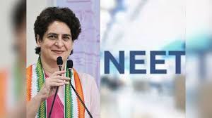 Priyanka Gandhi का सरकार पर हमला: NEET छात्रों से ₹1.32 लाख करोड़ वसूली, लोन माफी पर छिड़ा विवाद