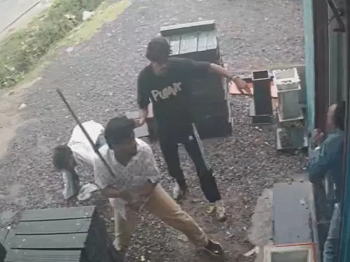 अजमेर में मार्बल व्यापारी पर जानलेवा हमला, CCTV में कैद हुई वारदात