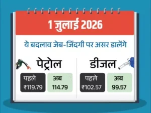 July New Rules Updates : 1 जुलाई से लागू हुए 8 बड़े बदलाव