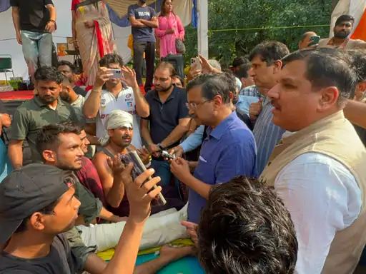 जंतर-मंतर पर CJP का प्रदर्शन जारी, अभिजीत दीपके बोले- अब सरकार खुद बातचीत के लिए आए