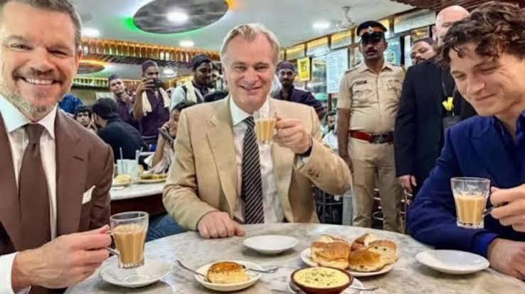Tom Holland Mumbai Visit: Spider-Man स्टार ने Christopher Nolan संग पी कटिंग चाय