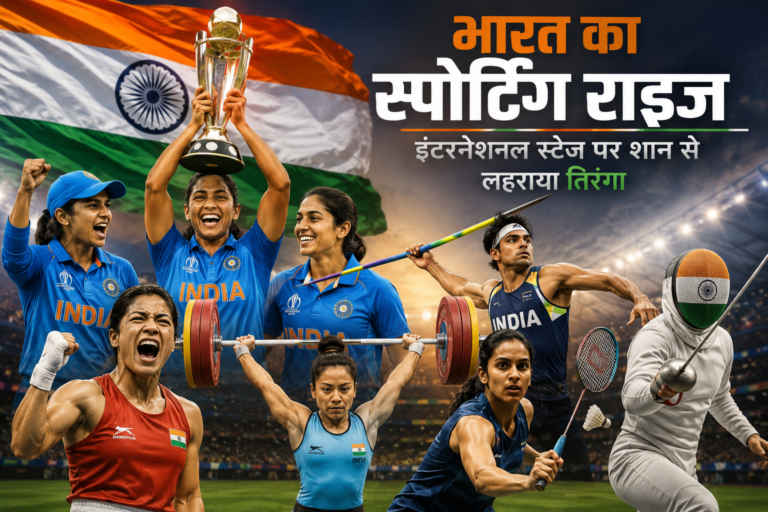 India का स्पोर्टिंग राइज: जब International Stage पर शान से लहराया तिरंगा