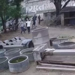 भरतपुर में जमीन विवाद को लेकर युवक पर लाठी-डंडों से हमला, CCTV में कैद हुई वारदात
