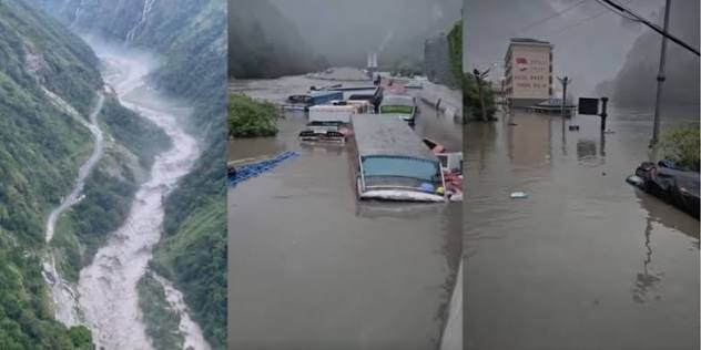 Nepal Flood: भोटेकोशी नदी बनी काल, पुल और गाड़ियां बहीं; 9 पुलिसकर्मियों की तलाश जारी
