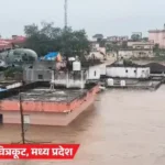 UP के झरने में फंसे पर्यटक, चित्रकूट में घरों में घुसा 5 फीट तक कीचड़