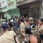 इंदौर के साउथ तोड़ा में निगम की रिमूवल कार्रवाई के दौरान हंगामा, एडिशनल DCP को युवक ने दिया धक्का