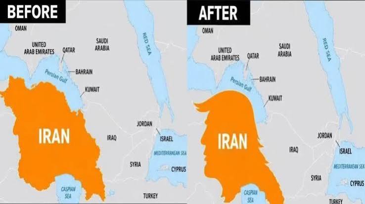 Donald Trump का Iran पर बड़ा Action, Map पर लगाई अपनी Photo; लिखा- ‘Bye Bye Kharg’