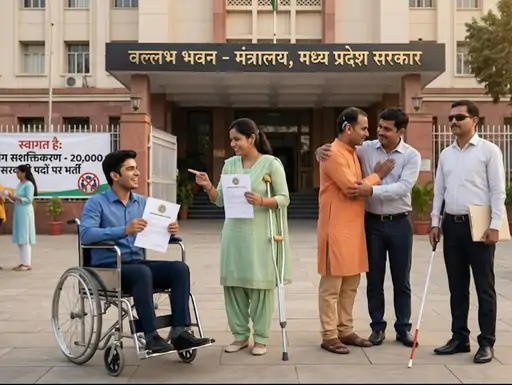 MP में दिव्यांगों के लिए 20 हजार पदों पर भर्ती अभियान शुरू, 31 दिसंबर तक चलेगी प्रक्रिया