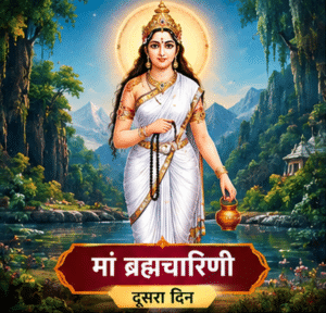 मां ब्रह्मचारिणी पूजा, ब्रह्मचारिणी कथा, Navratri Day 2, ब्रह्मचारिणी मंत्र, नवरात्रि पूजा।