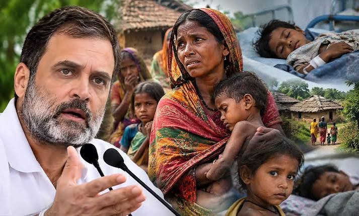 Rahul Gandhi in Balaghat: आदिवासी बच्चों की मौत पर बोले राहुल, बीमारी से निपटने में सरकार नाकाम