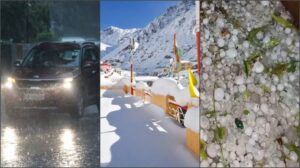 IMD Weather Update पहाड़ों पर बढ़ी ठंड, राजस्थान में ओले; दक्षिण भारत में Heavy Rain का अलर्ट IMD