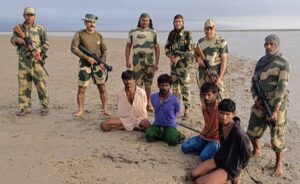 BSF Action: कच्छ के Sir Creek में पकड़े गए 4 Pakistani Fishermen BSF
