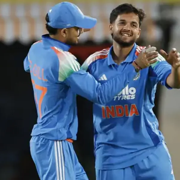 हर्ष दुबे को भारतीय टीम में मौका, वॉशिंगटन सुंदर चोट के कारण वनडे सीरीज से बाहर