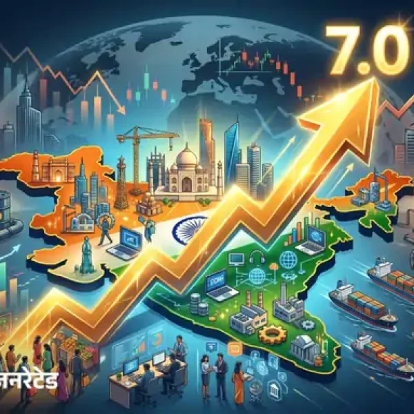 IMF ने बढ़ाया भारत की GDP ग्रोथ का अनुमान, 2026 और 2027 में 7% विकास दर रहने की उम्मीद