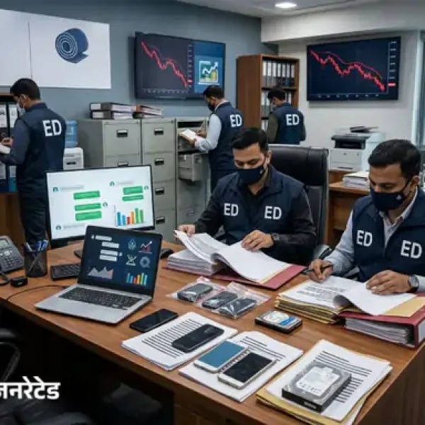 शेयर बाजार में हेरफेर: ED की 6 शहरों में 29 ठिकानों पर छापेमारी, 1 लाख से ज्यादा निवेशकों को नुकसान