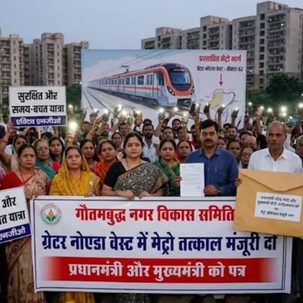 Greater Noida West Metro Demand: मेट्रो की मांग हुई तेज, सामाजिक संगठनों ने PM-CM को लिखा पत्र