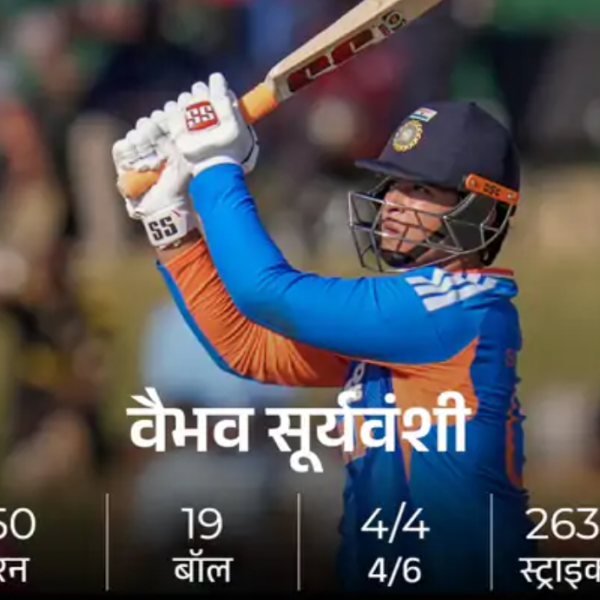 भारत ने पहले टी-20 में जिम्बाब्वे को 7 विकेट से हराया, वैभव सूर्यवंशी ने रचा इतिहास