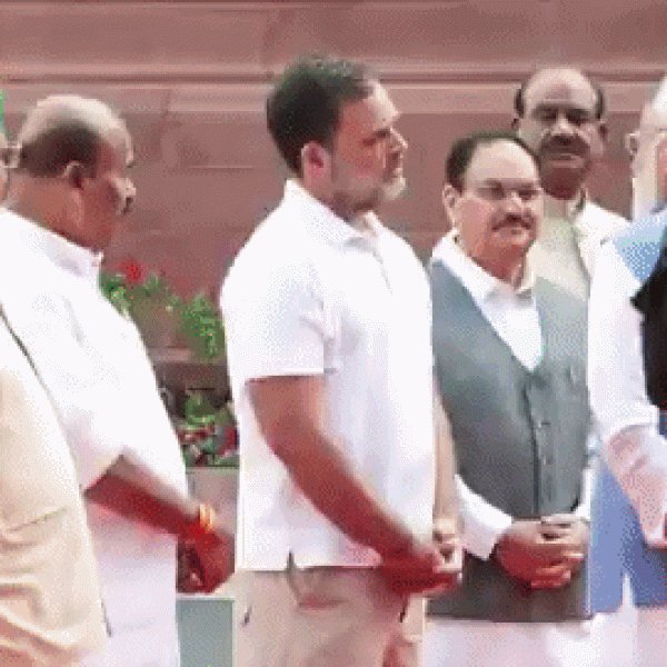 Modi Rahul Gandhi conversation