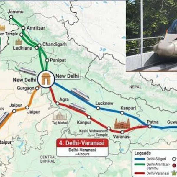 Delhi-Varanasi Bullet Train