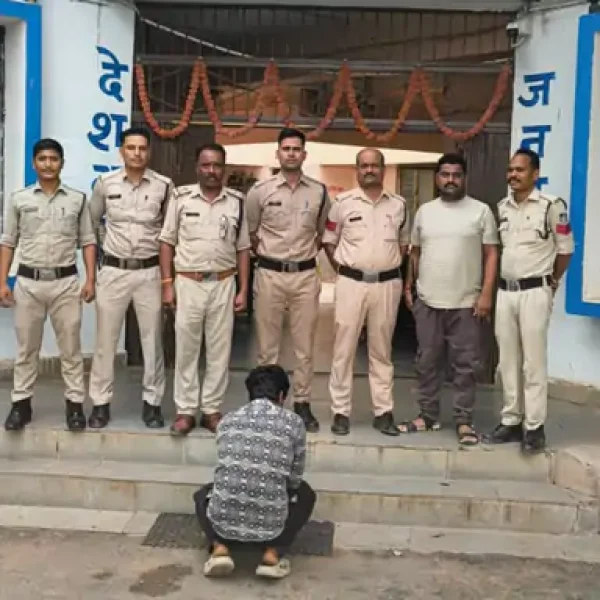 सागर में हत्या के प्रयास का आरोपी गिरफ्तार, पुरानी रंजिश में किया था चाकू से हमला
