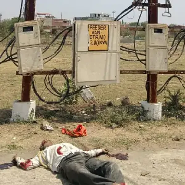 जबलपुर में बिजली कर्मचारी की दर्दनाक मौत: खंभे से गिरकर गई जान