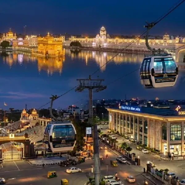 Amritsar Cable Car Project: अब हवा में सफर करेंगे पर्यटक, एयरपोर्ट से अटारी बॉर्डर और गोल्डन टेंपल तक चलेगी केबल कार